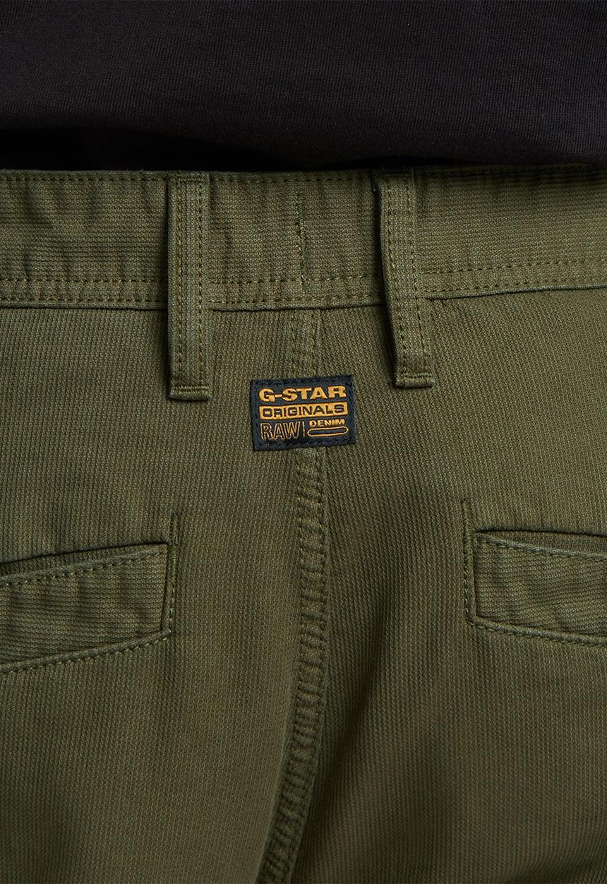 G-STAR - R-3N Regular straight cargo - shadow olive gd