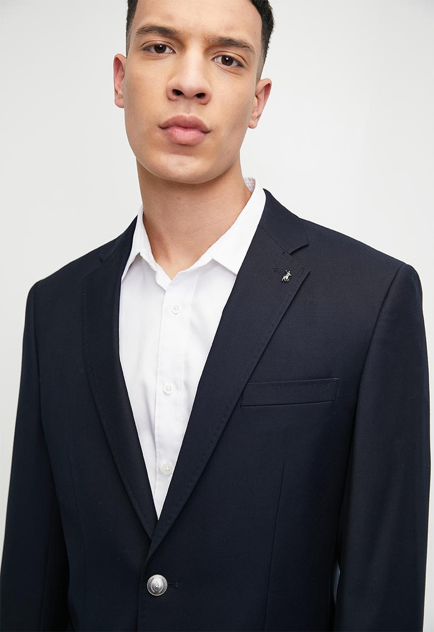 POLO - Bradley Custom Fit Blazer - Navy