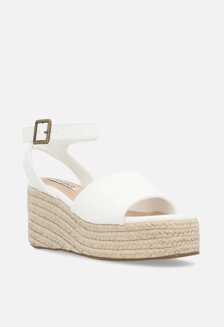 Madison® - Lauren espadrille heel - white