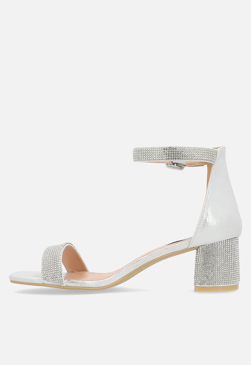 Madison® - Amira 2 block heel - silver