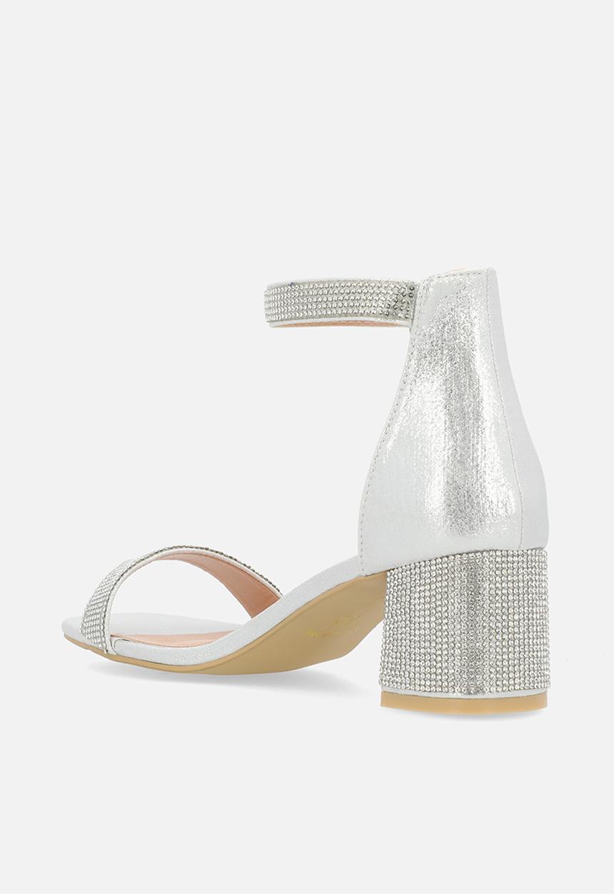 Madison® - Amira 2 block heel - silver