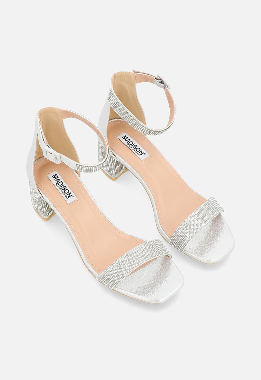 Madison® - Amira 2 block heel - silver