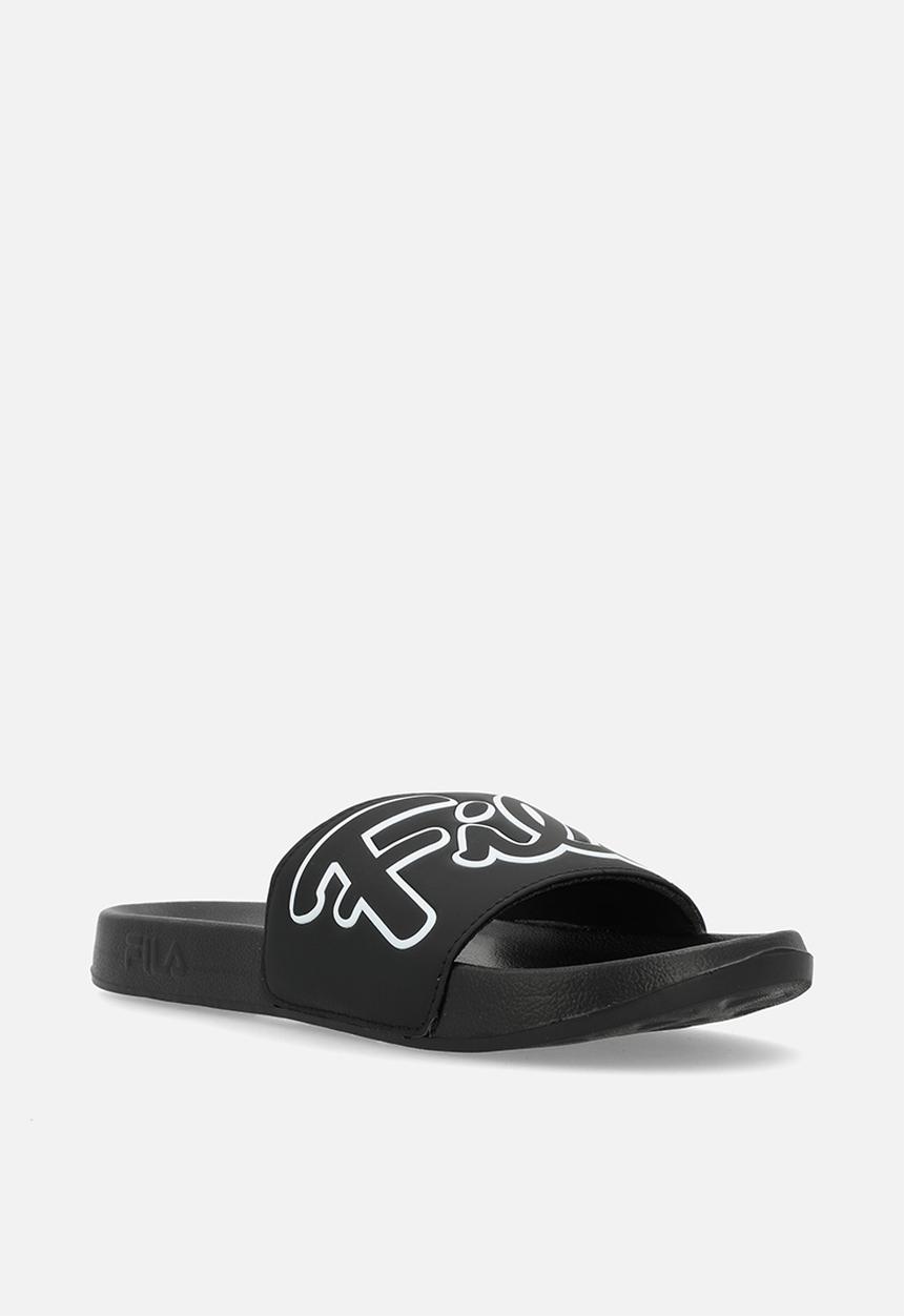 FILA - Milano slide - black/white