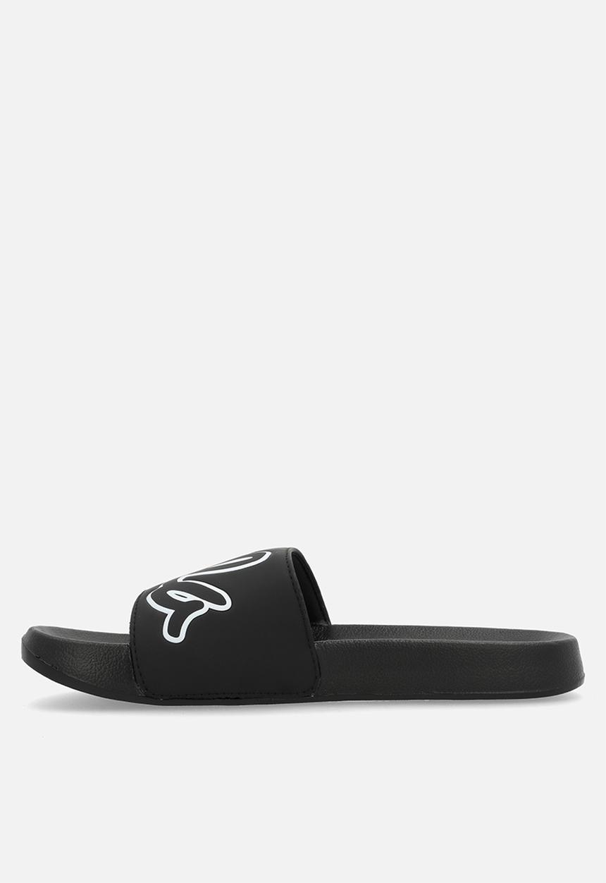 FILA - Milano slide - black/white