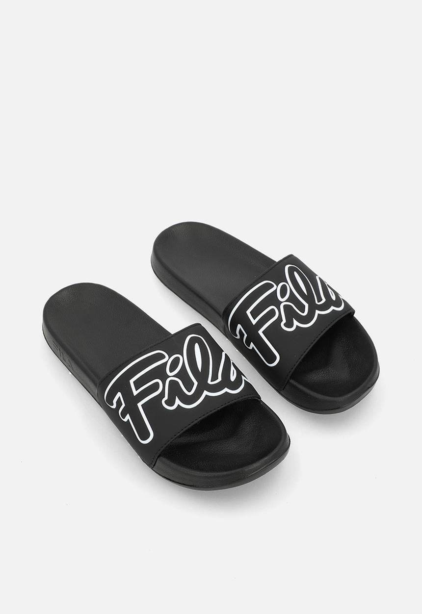 FILA - Milano slide - black/white