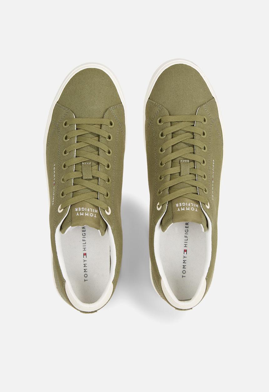 Tommy Hilfiger - TH hi vulv low summer cvs - mash green