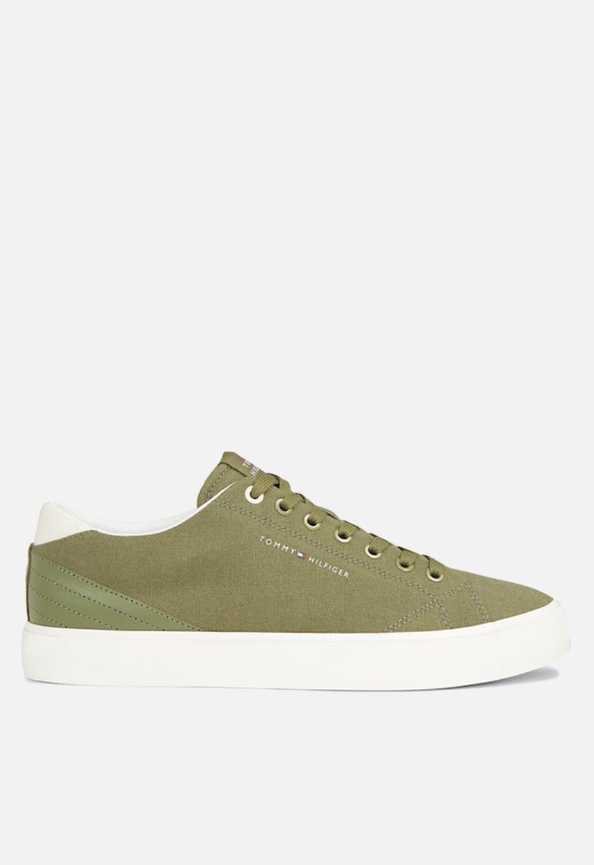 Tommy Hilfiger - TH hi vulv low summer cvs - mash green