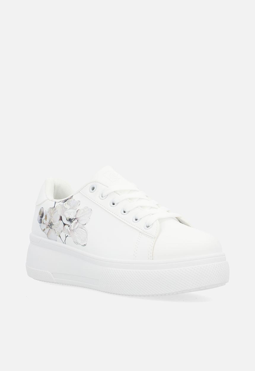 Pierre Cardin - Paisley sneaker - white