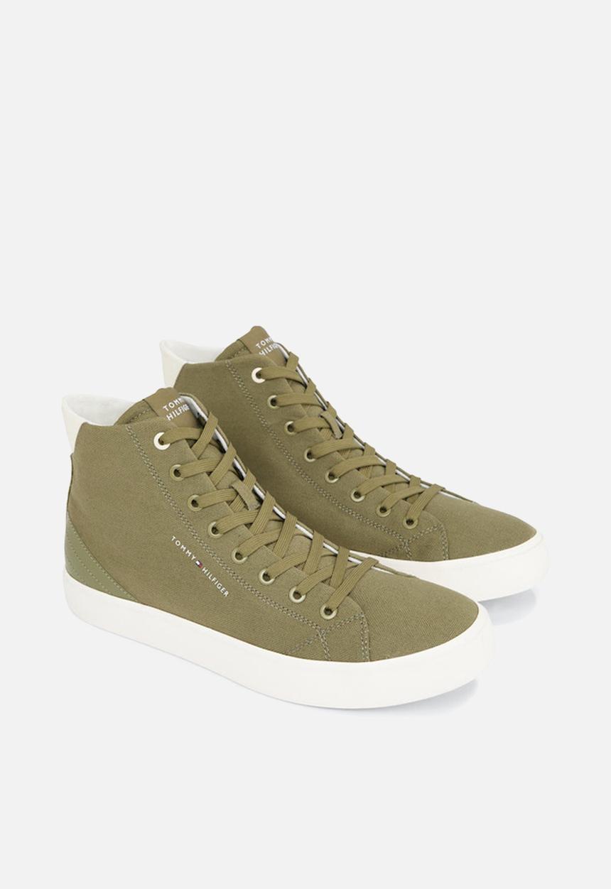 Tommy Hilfiger - TH hi vulc summer cvs - mash green 