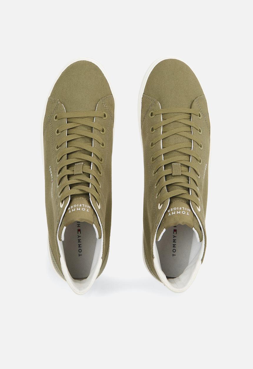 Tommy Hilfiger - TH hi vulc summer cvs - mash green 