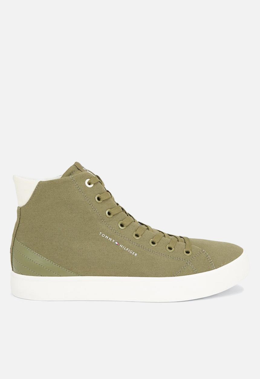 Tommy Hilfiger - TH hi vulc summer cvs - mash green 