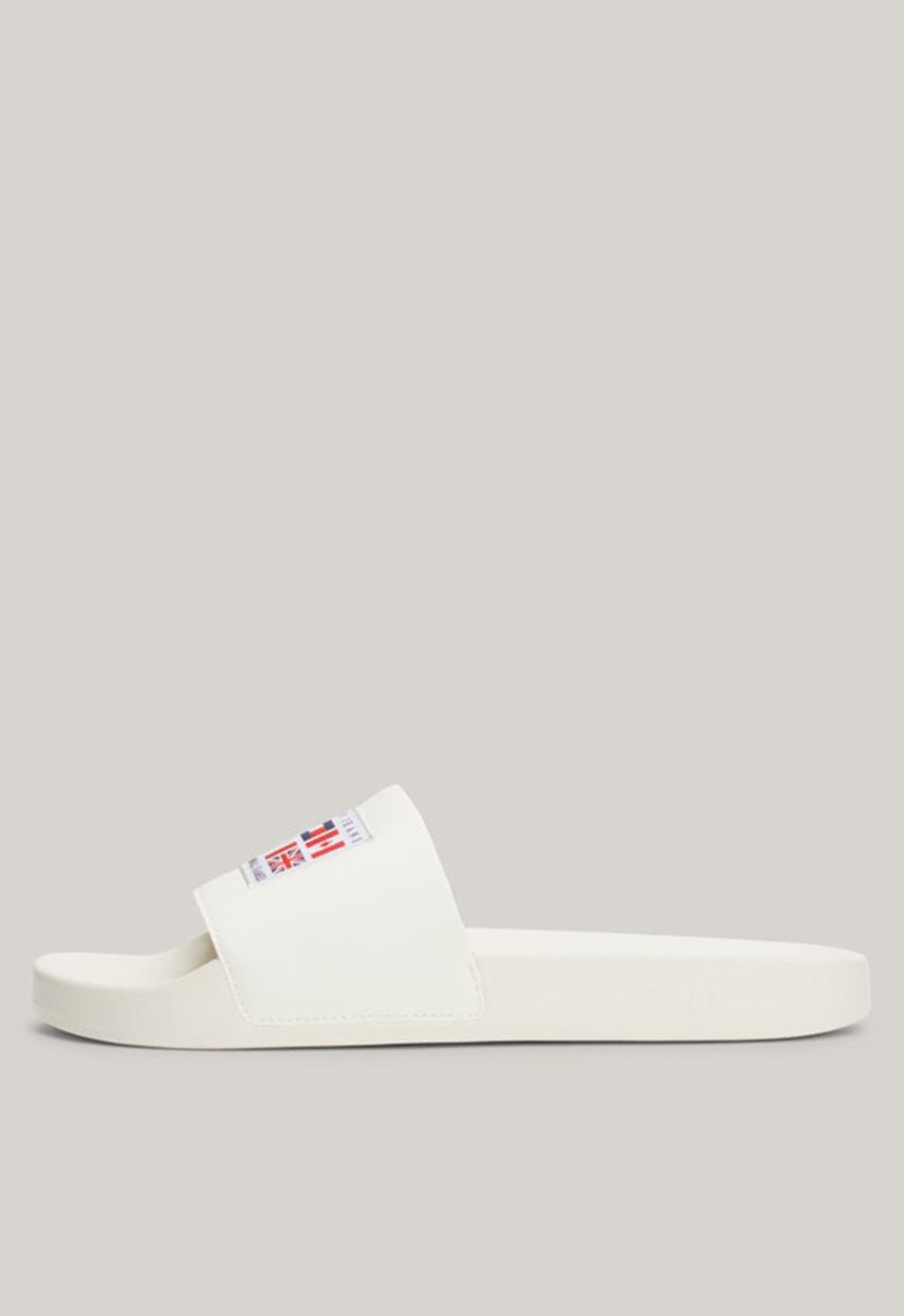 Tommy Hilfiger - TJM Archive games pool slide - ivory