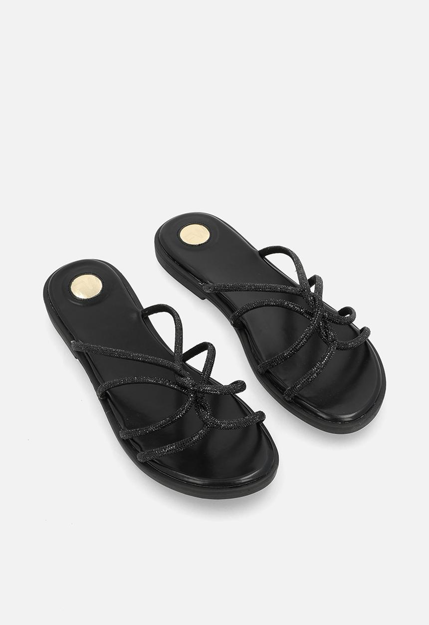 Footwork - Rosy Embellished - Black