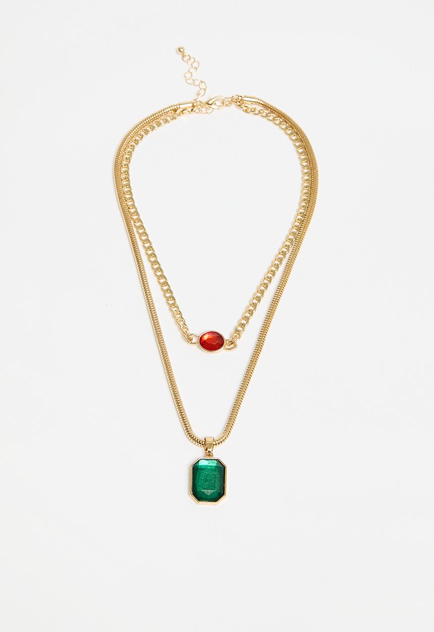 Superbalist - Kira layered necklace - gold