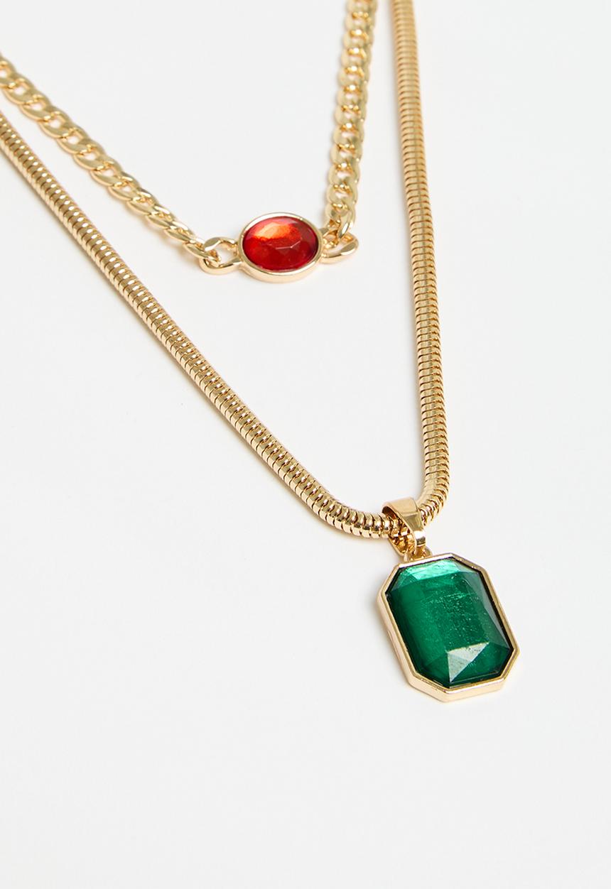 Superbalist - Kira layered necklace - gold