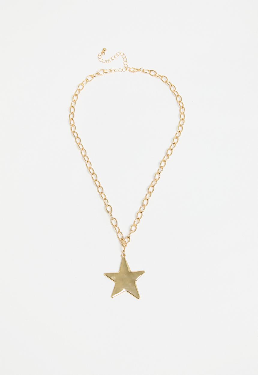 Superbalist - Star pendant necklace - gold