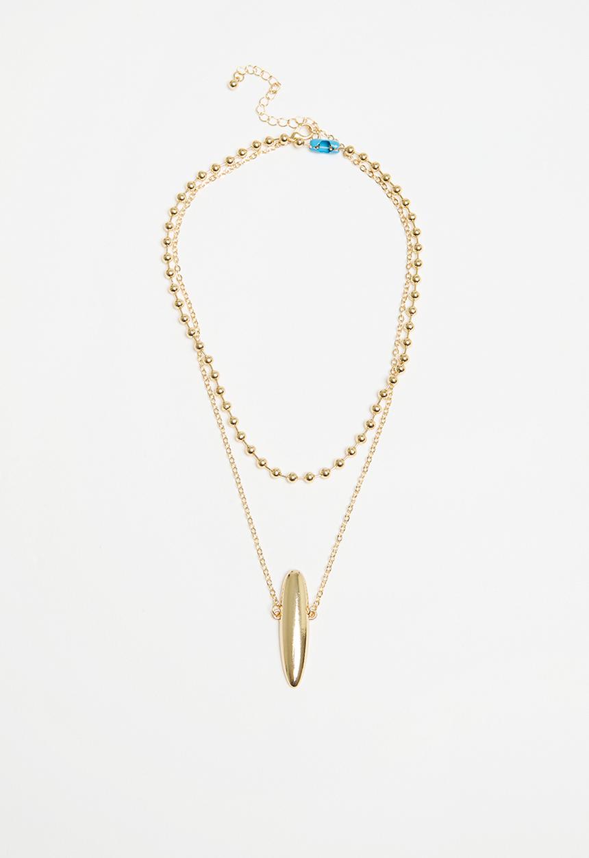 Superbalist - Penny layered necklace - gold