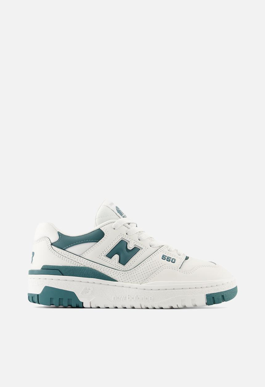 New Balance  - Kids B550 - white/ green