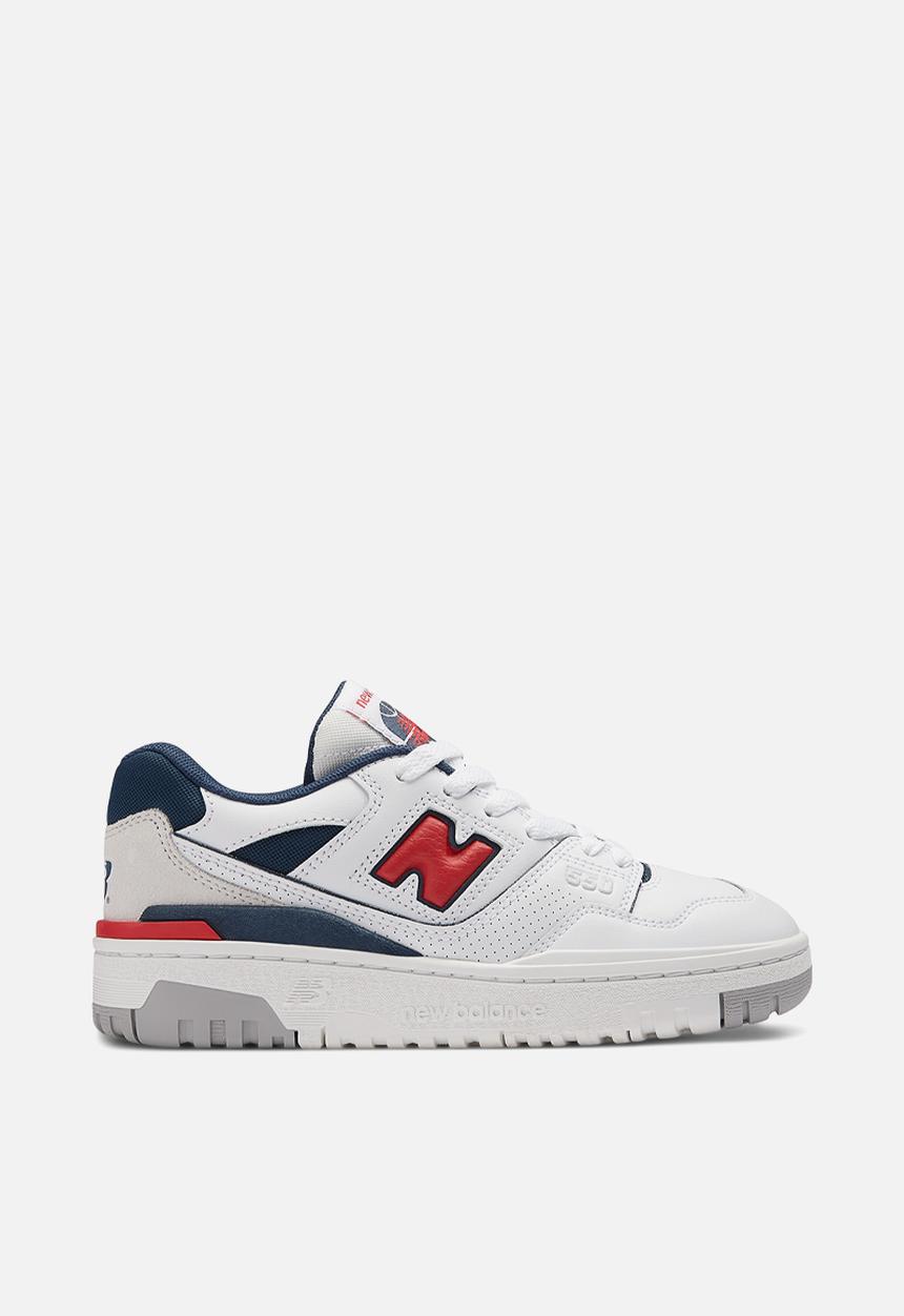 New Balance  - B550 V1 gs - White/Blue/Red