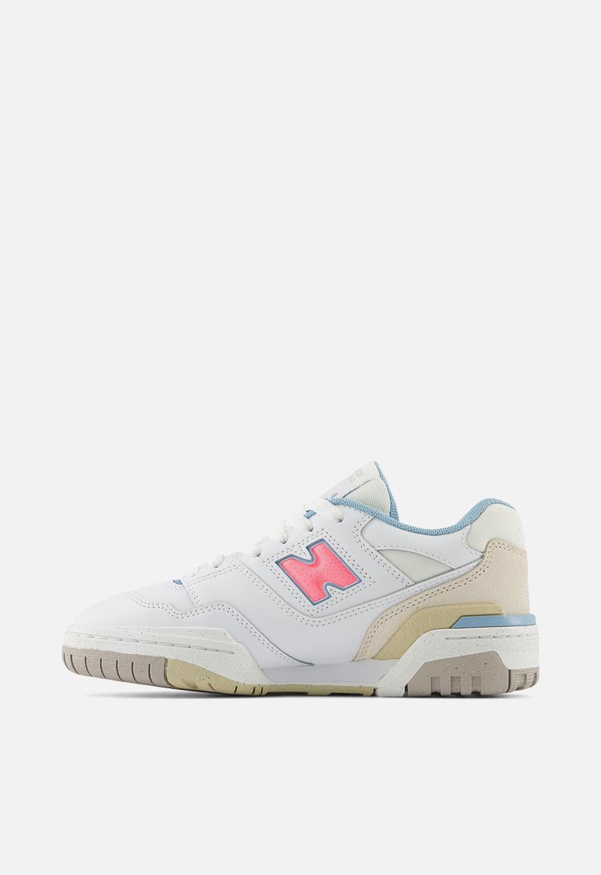 New Balance  - B550 V1 gs - White/Pink/Grey
