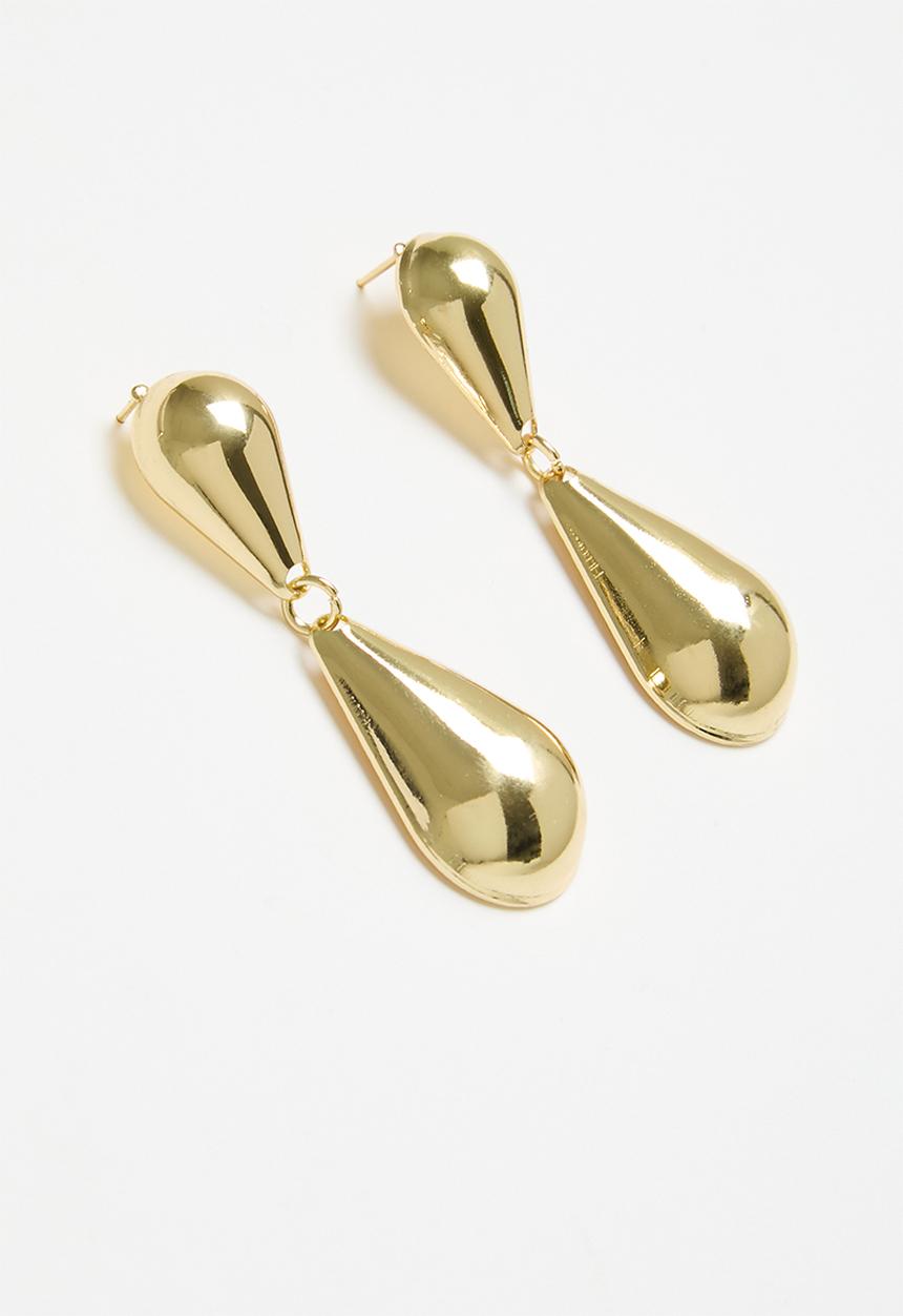 Superbalist - Paige teardrop earrings - gold