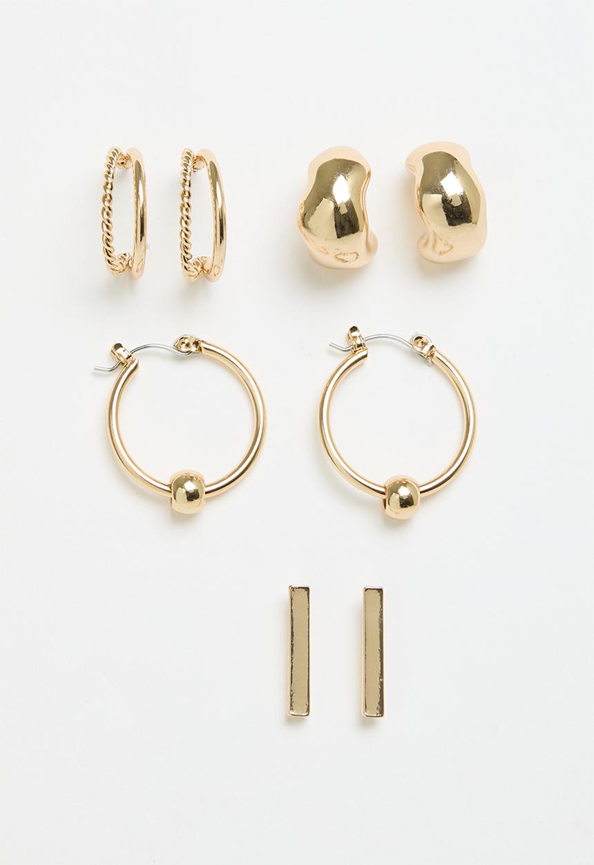 Superbalist - Margot earring pack - gold
