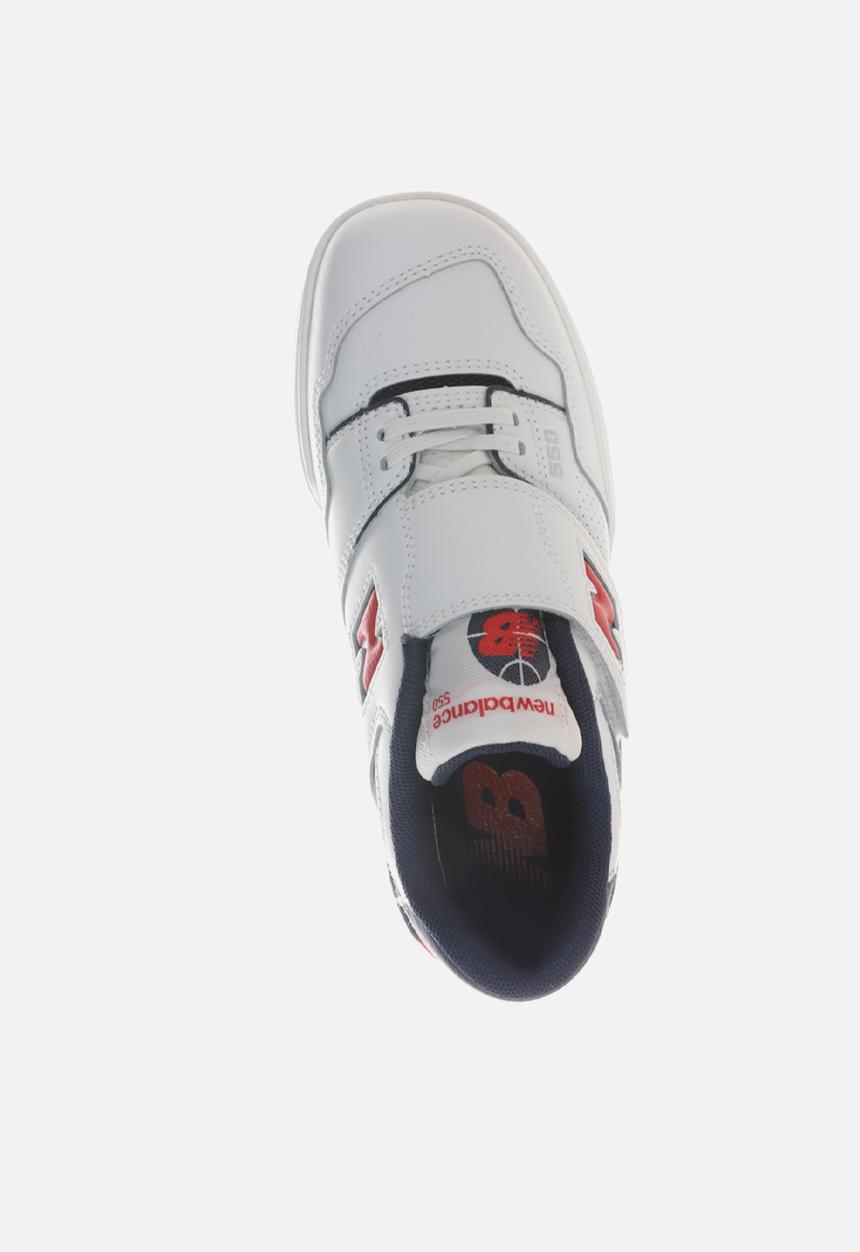 New Balance  - B550 V1 ps - White/Blue/Red