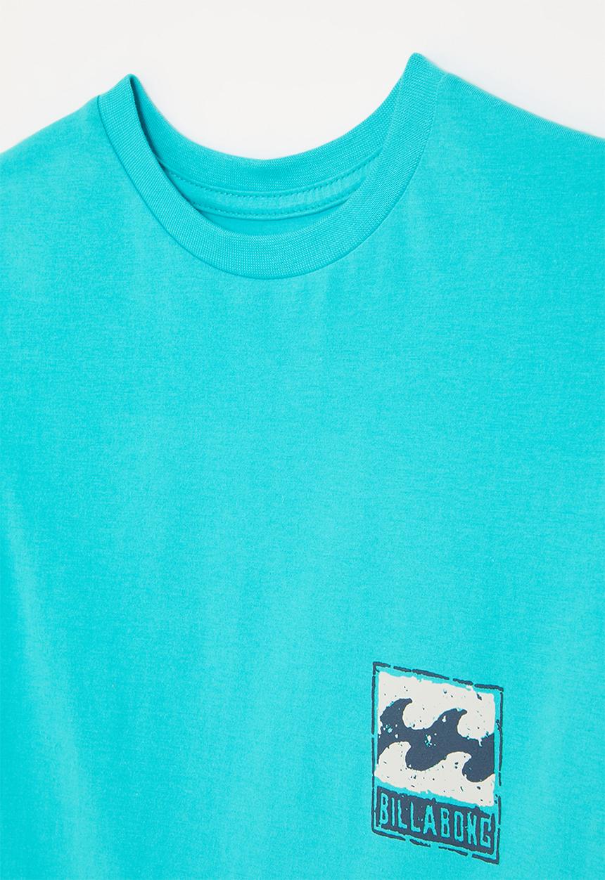 Billabong  - Stamp short sleeve - seagreen