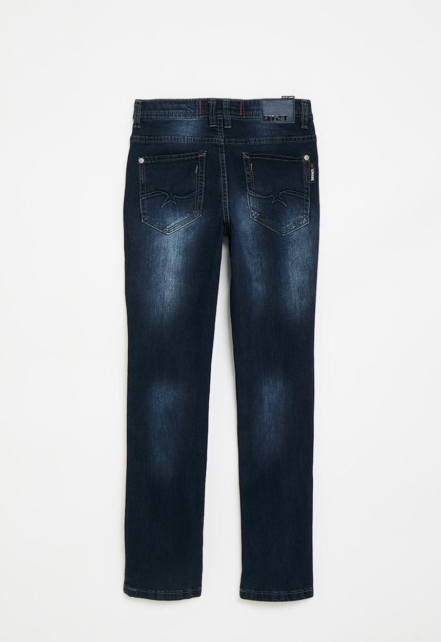 SOVIET - Boys fashion skinny denim - double dip