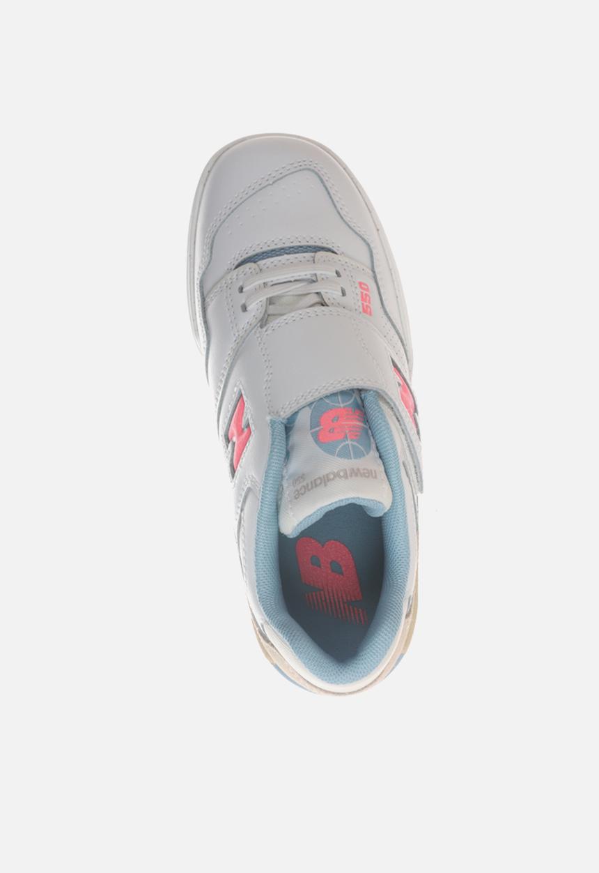 New Balance  - B550 V1 ps - White/Grey/Pink