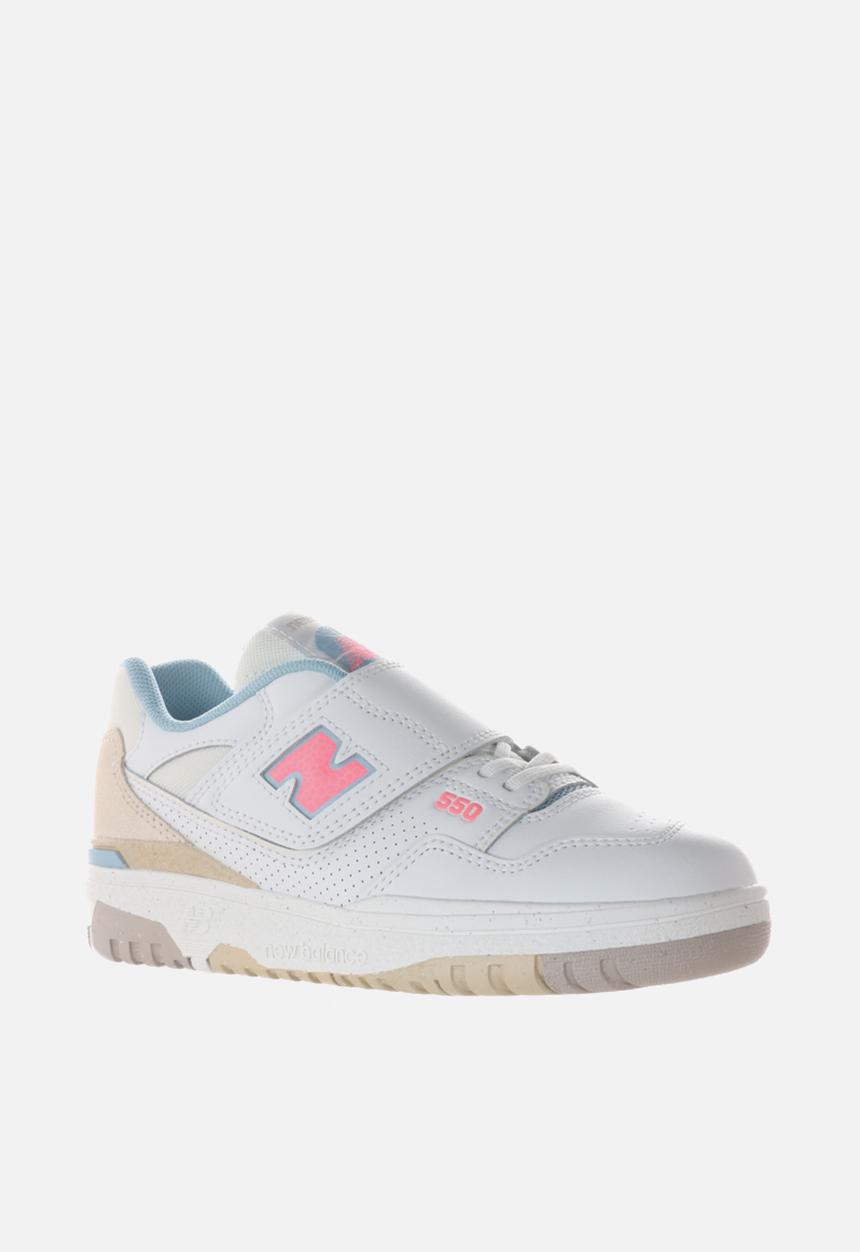 New Balance  - B550 V1 ps - White/Grey/Pink