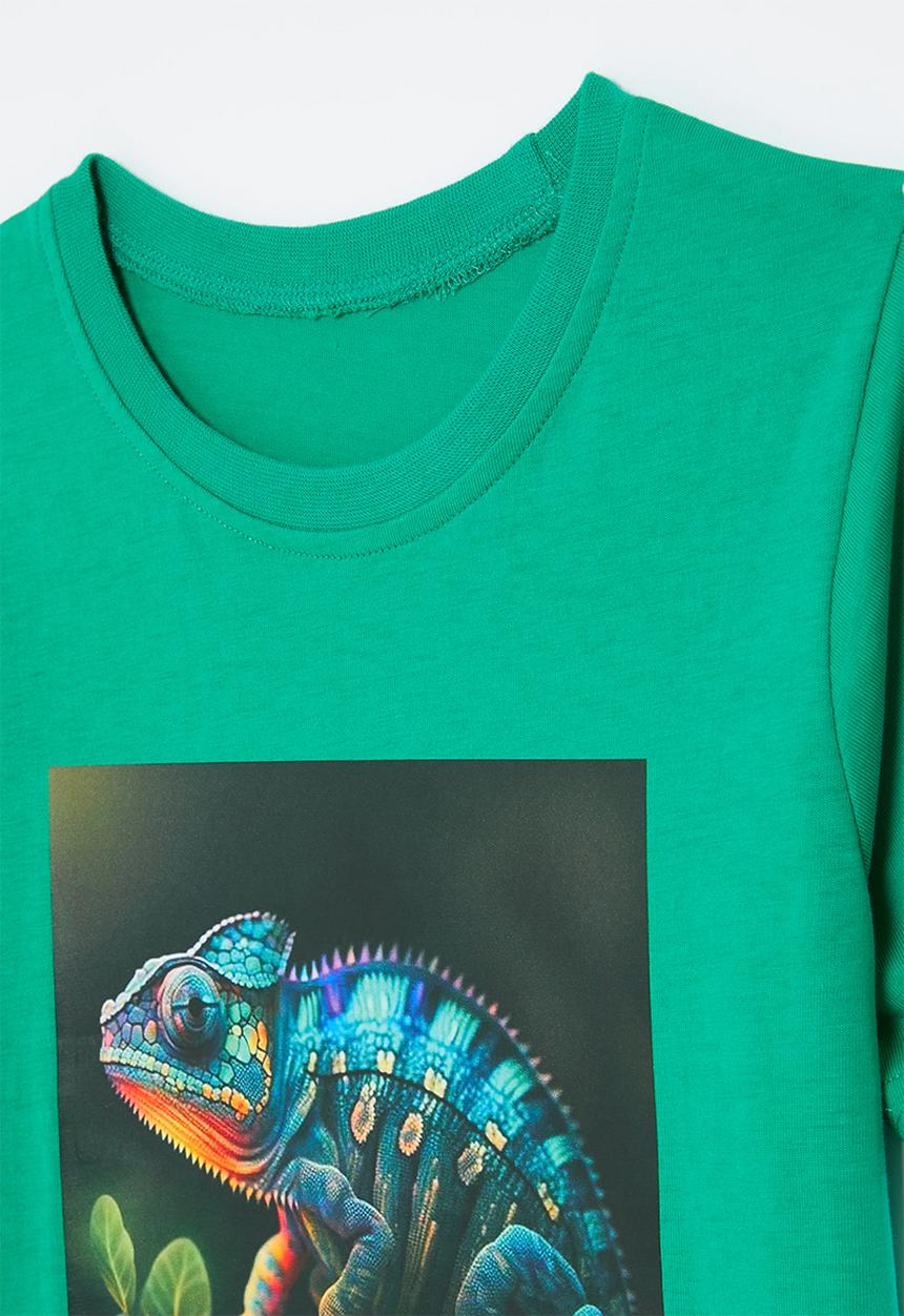 Pop Candy - Printed tee - green