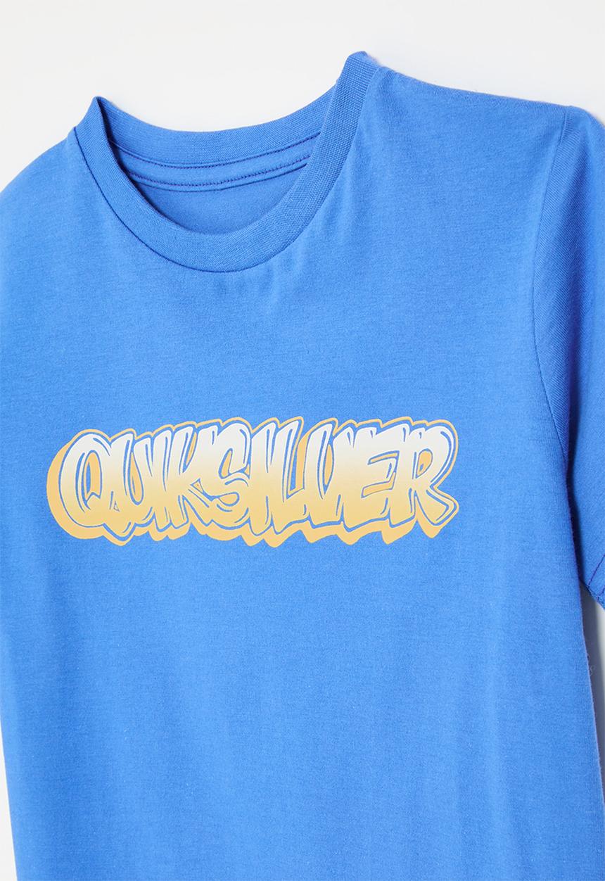 Quiksilver - Drop shadows ss boys - nebulas blue