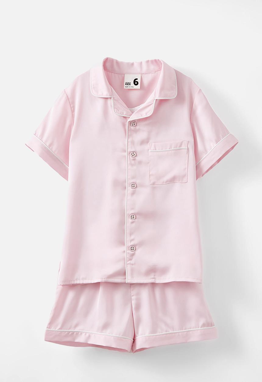 Cotton On - Casey short sleeve pyjama set - ballerina