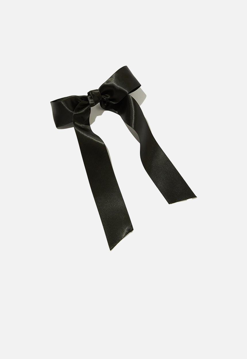Rubi - Emily hair bow - black