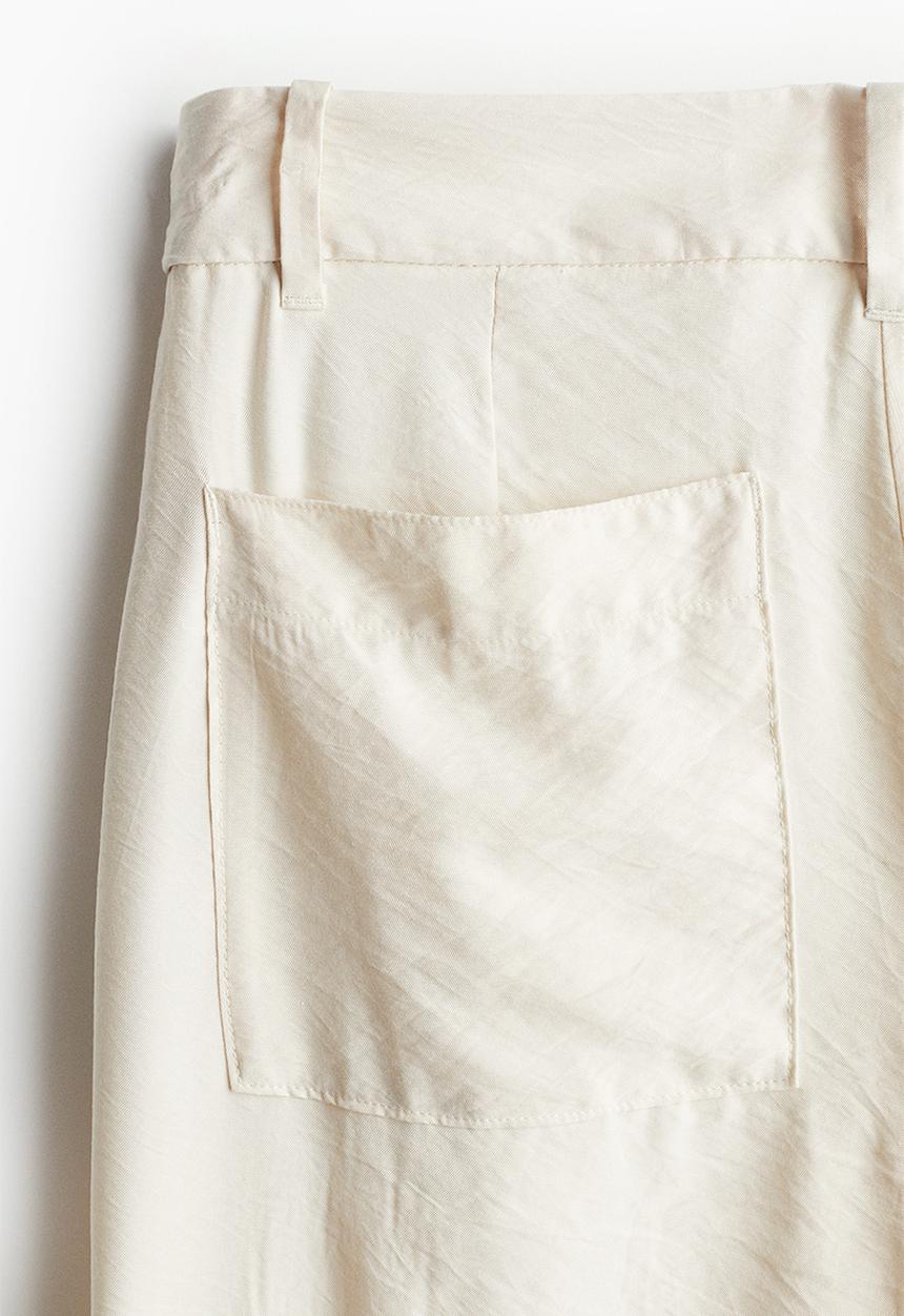 H&M - Utility trousers - light beige
