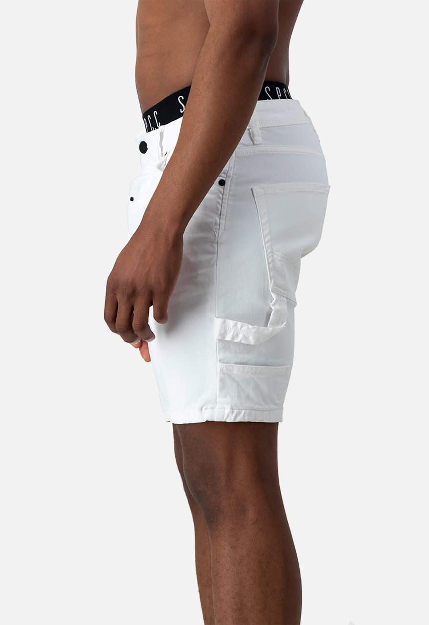 S.P.C.C - Mahura woven short  - optical white
