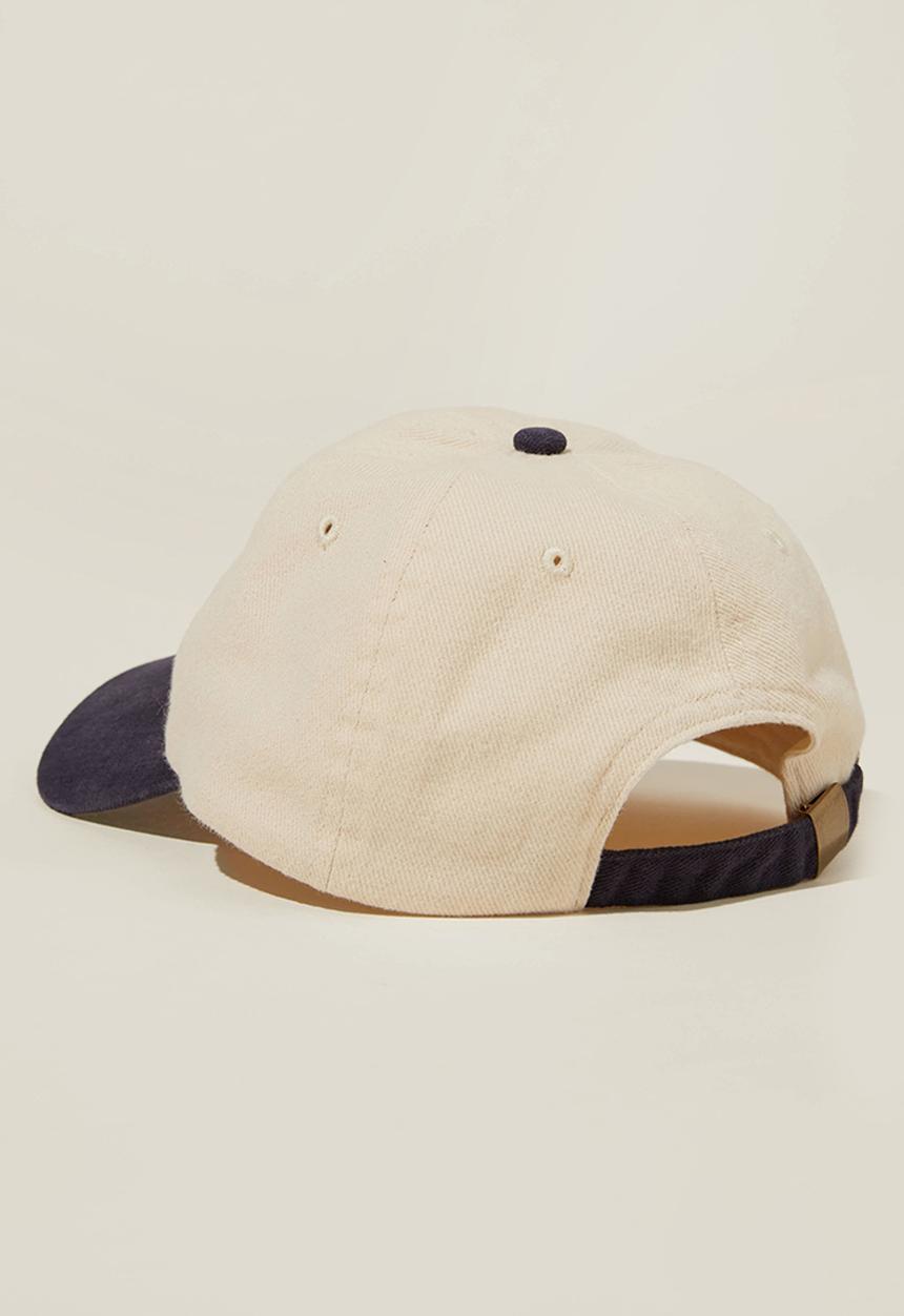 Rubi - Classic dad cap - williamsburg/ecru navy splice