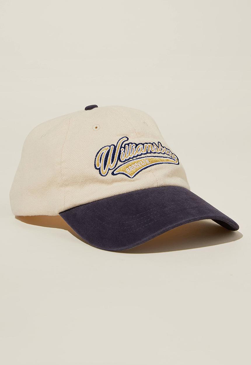 Rubi - Classic dad cap - williamsburg/ecru navy splice