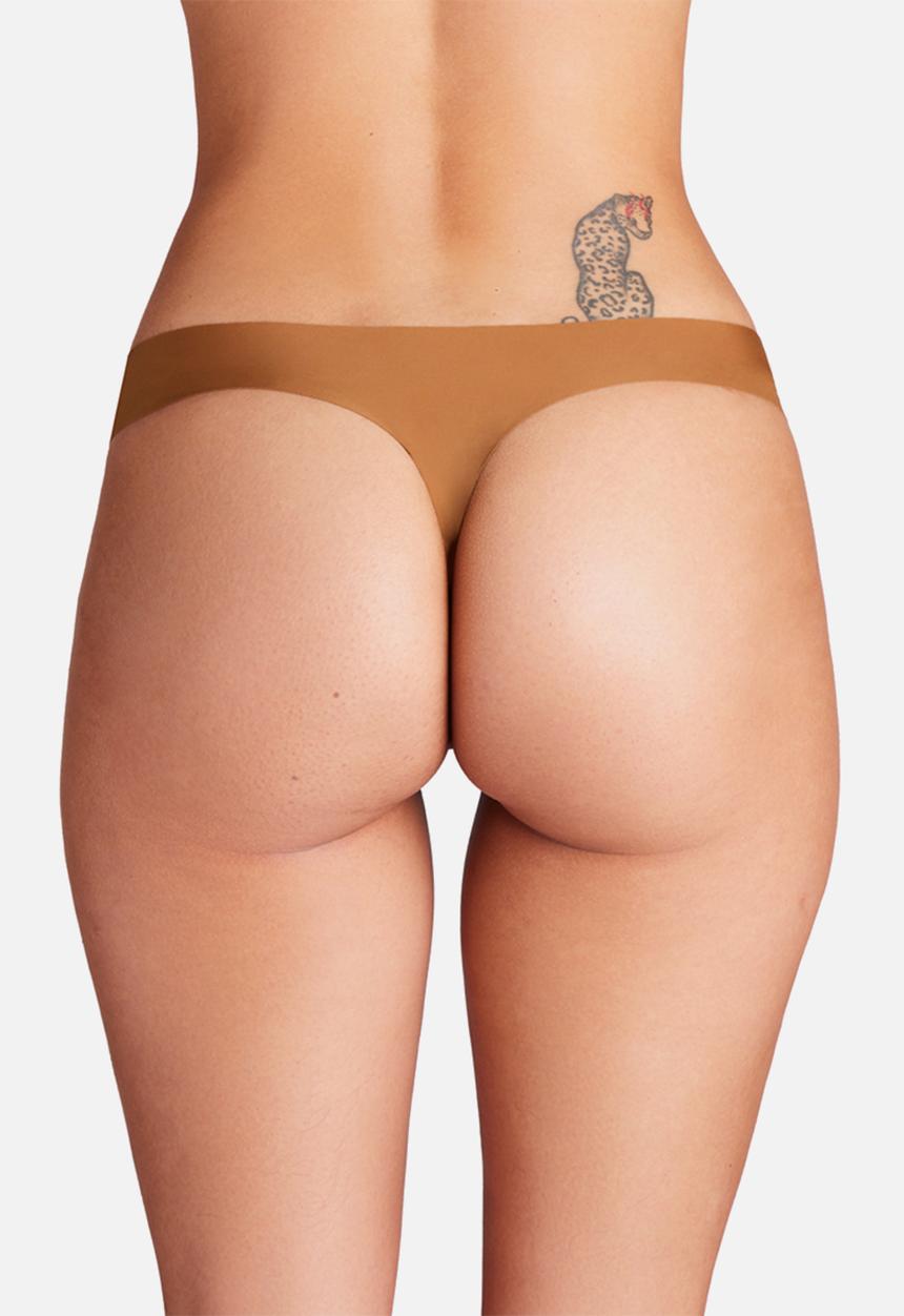 Under Armour - Ua Pure Stretch No Show 3 Pack Thong - Hue