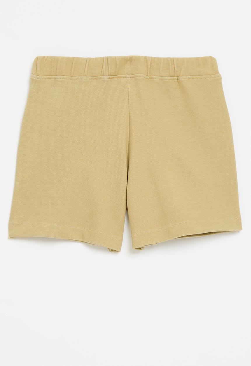 POLO - Girls nora pleated short - camel