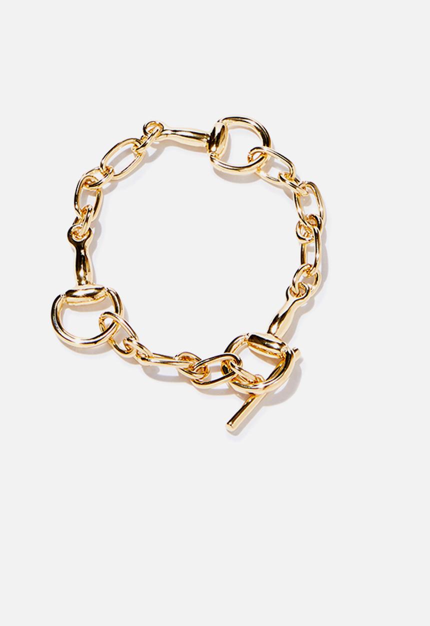 Rubi - Single bracelet - up gold t&o bracelet