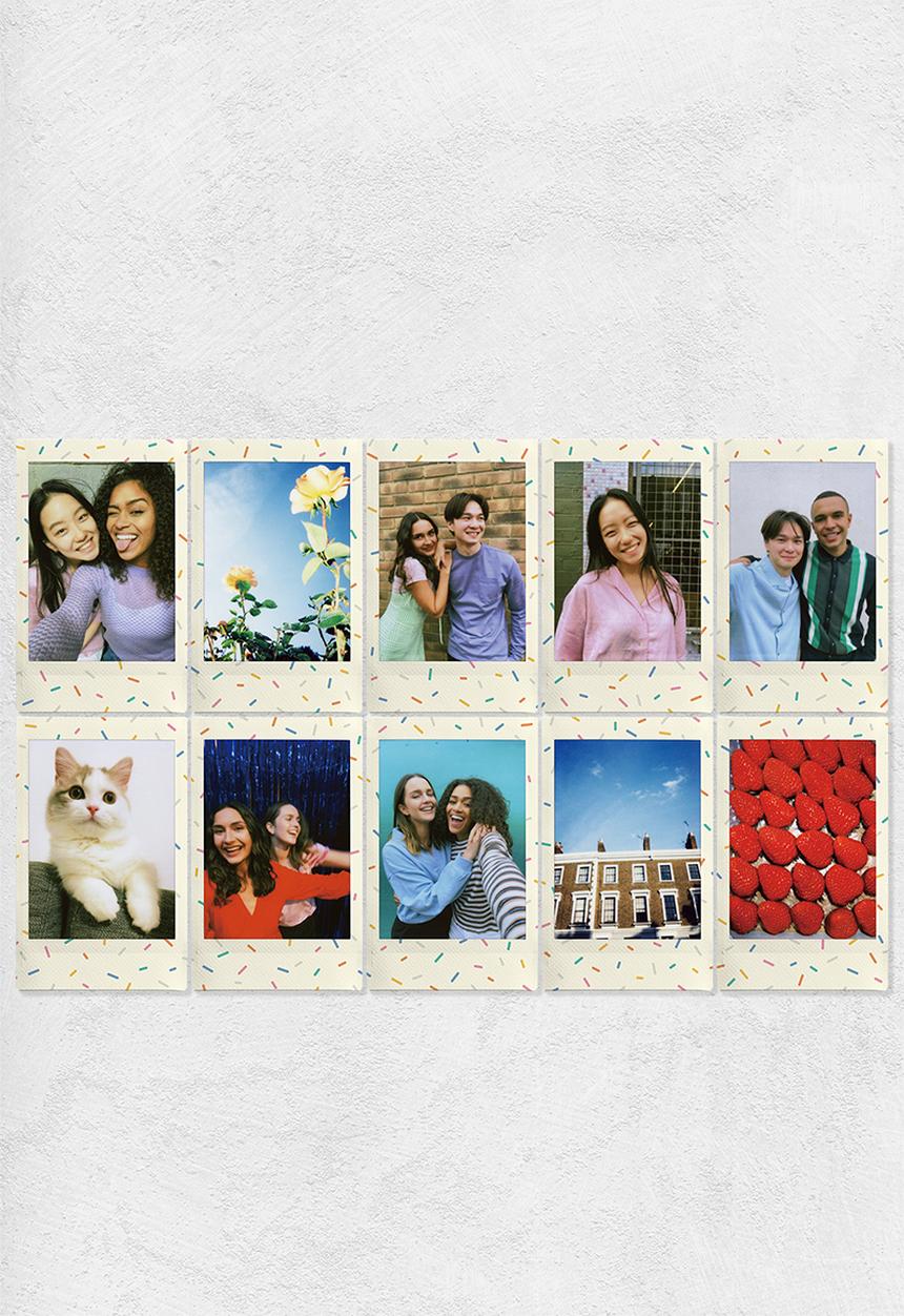 Fujifilm - Instax Mini Film - Sprinkles (10 Sheets) 