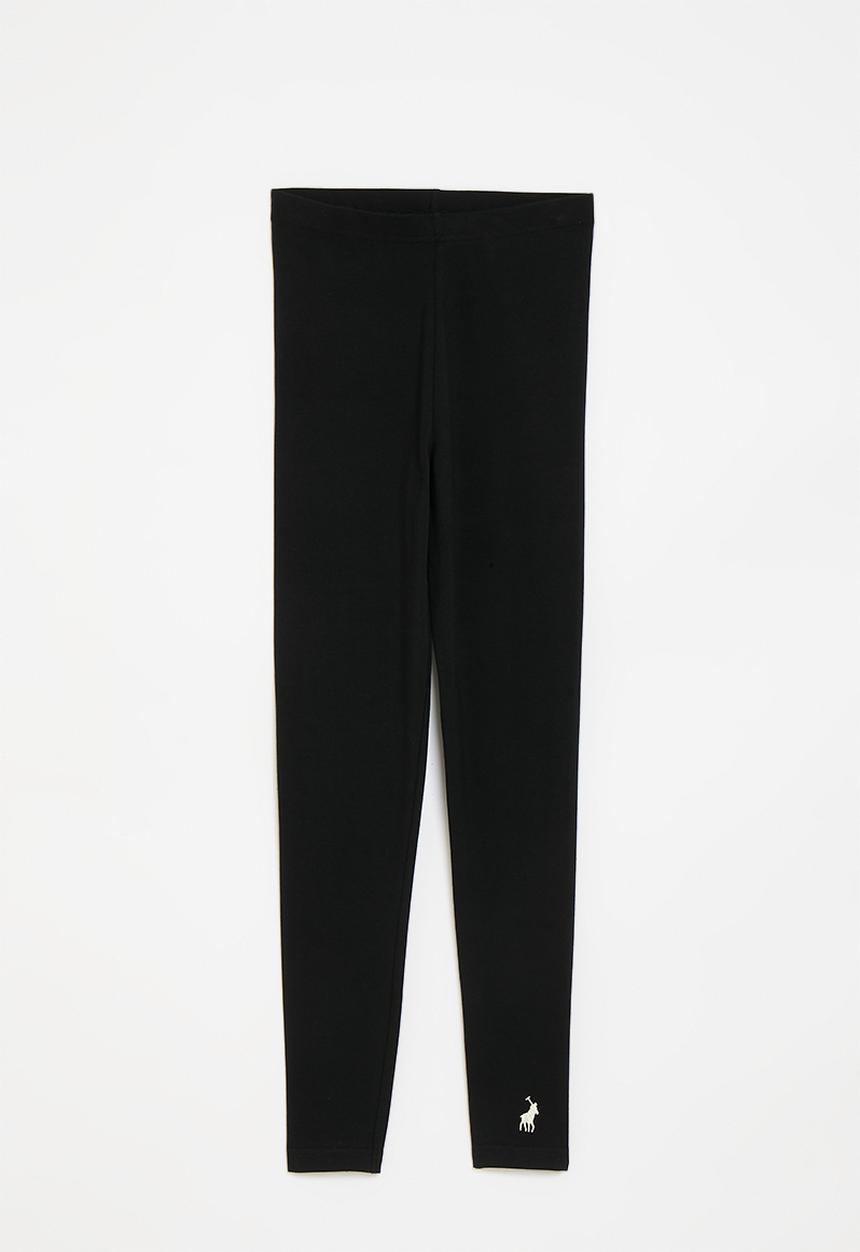 POLO - Girls victoria full length legging - black