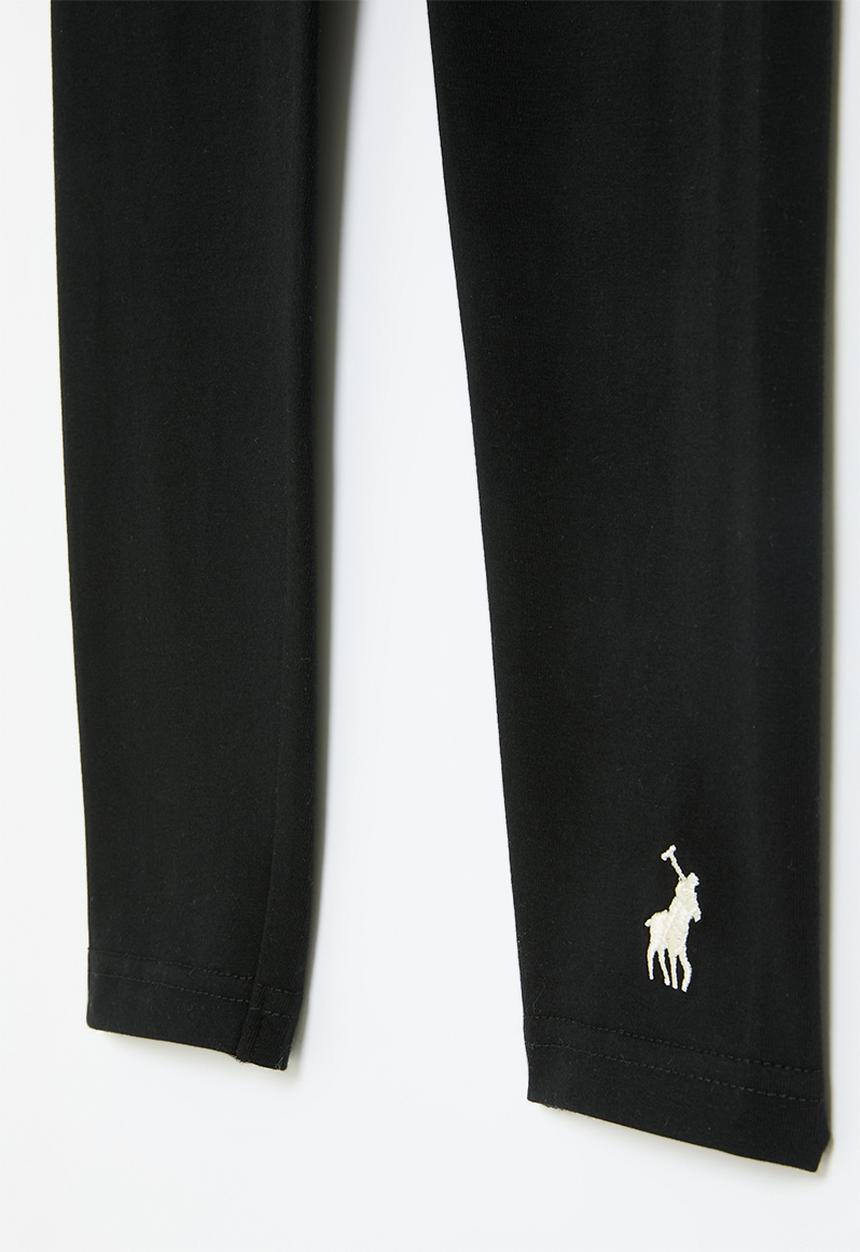 POLO - Girls victoria full length legging - black