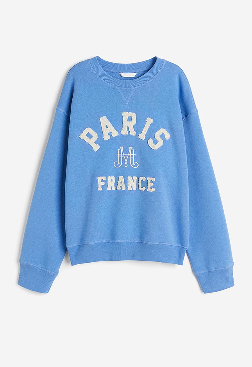 H&M - Sweatshirt - sky blue paris 