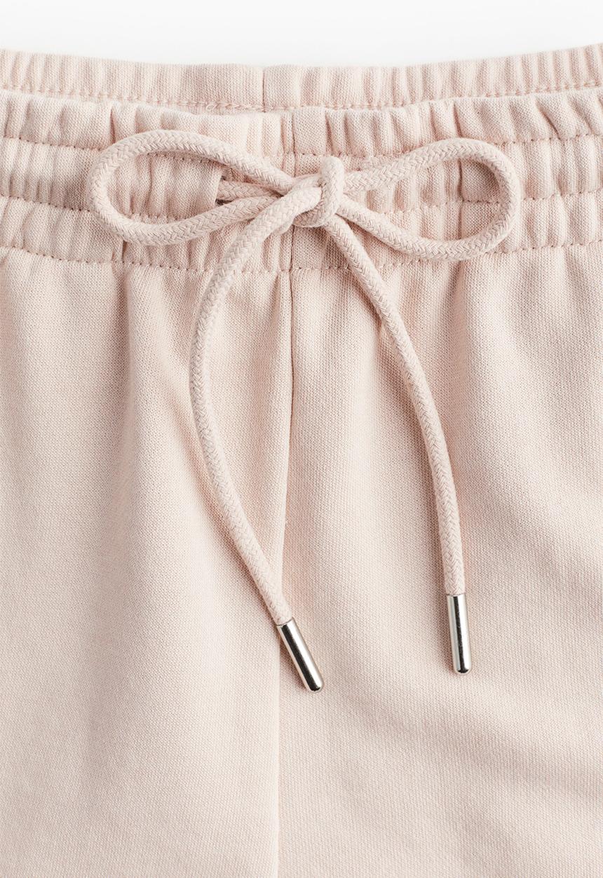 H&M - Sweatshirt shorts - powder pink