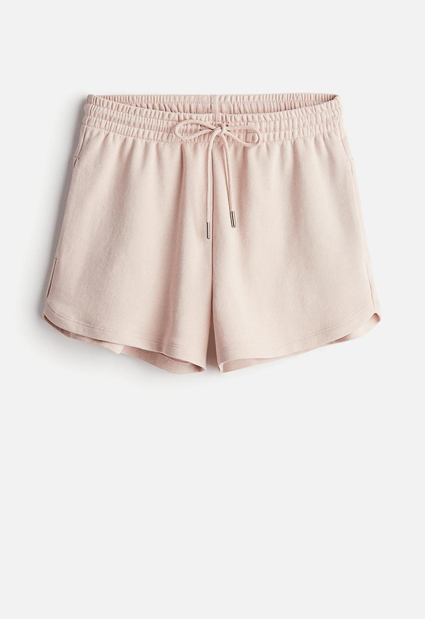 H&M - Sweatshirt shorts - powder pink