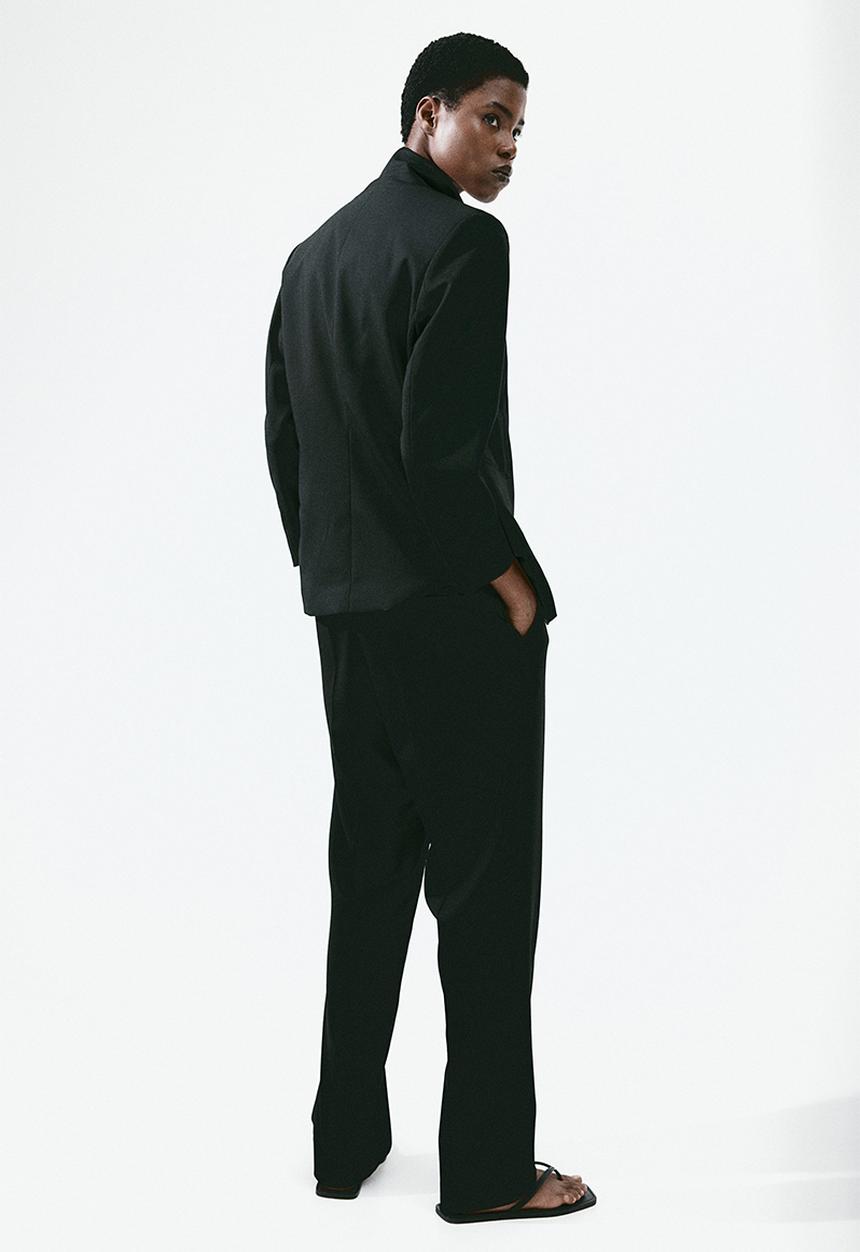 H&M - Slim trousers - black