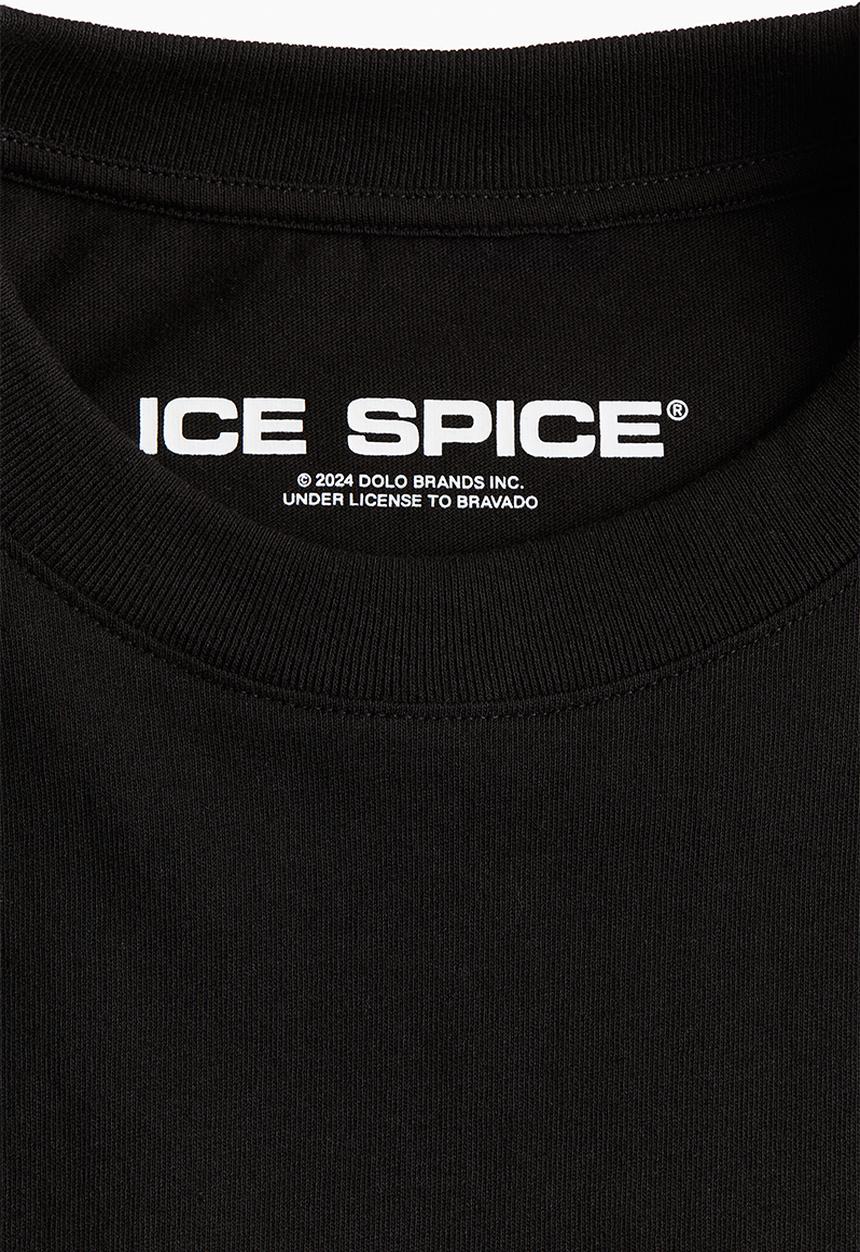 H&M - Oversized printed T-shirt - black ice spice